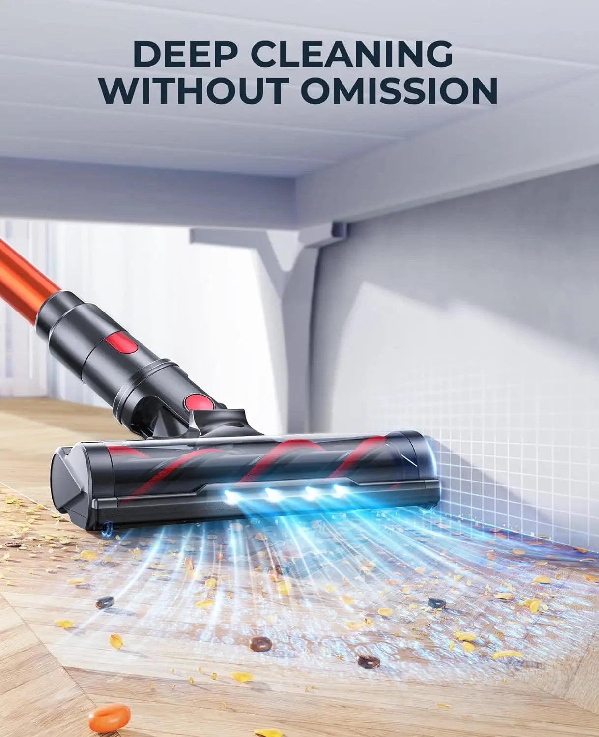 Cordless Vacuum Cleaner Handheld Home Appliance 450W Powerful smart home Touch Screen