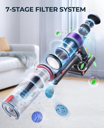 Cordless Vacuum Cleaner Handheld Home Appliance 450W Powerful smart home Touch Screen