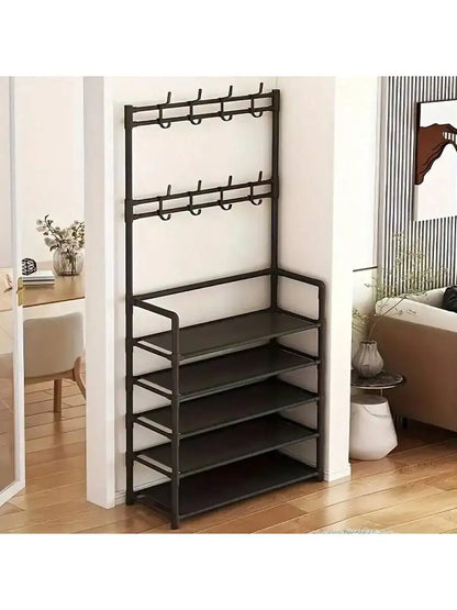 Shoe storage racks, brand new portable reinforced 5-tier hat racks with shelves