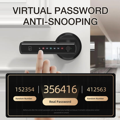 Smart Lock Fingerprint Door Lock App Control Passcode Unlock
