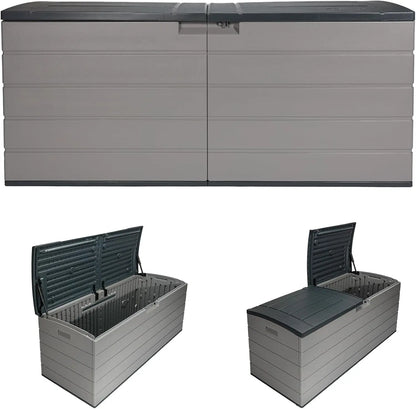 Extra Large 120 Gallon Waterproof Outdoor Storage Box