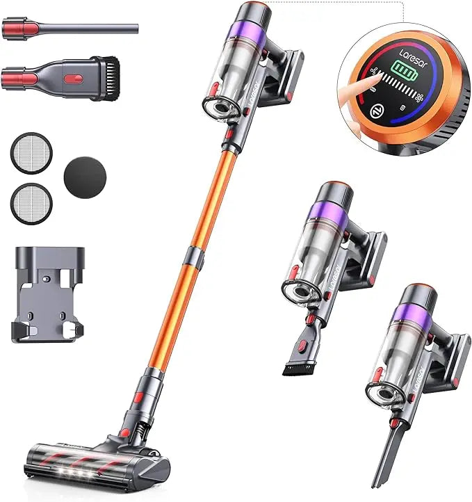 Cordless Vacuum Cleaner Handheld Home Appliance 450W Powerful smart home Touch Screen