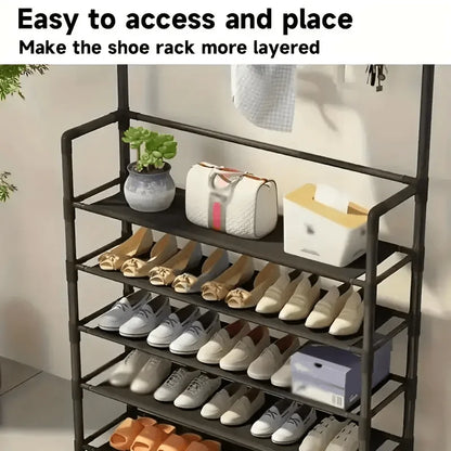 Shoe storage racks, brand new portable reinforced 5-tier hat racks with shelves