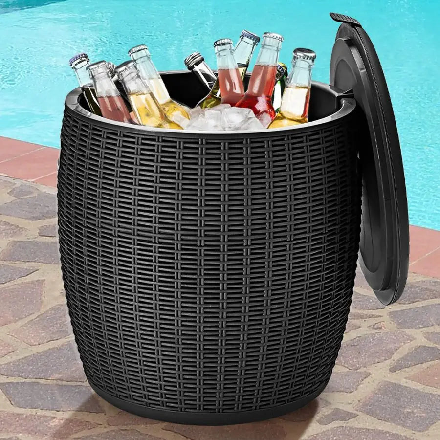 9.5 Gal Cooler, Ice Bucket