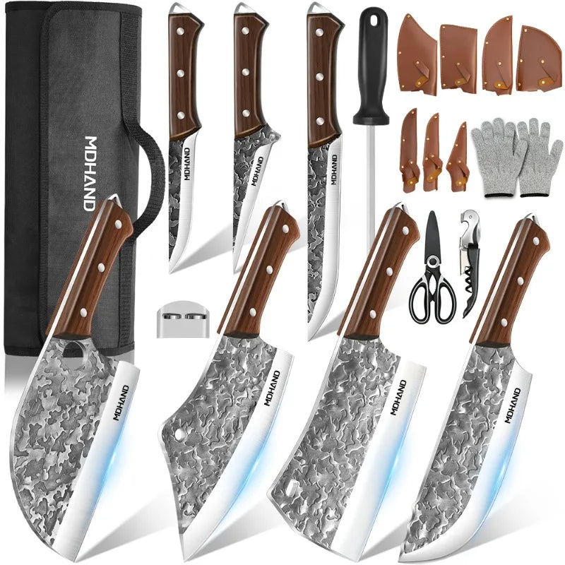 14PCS Japanese Chef Knife Set High Carbon Steel