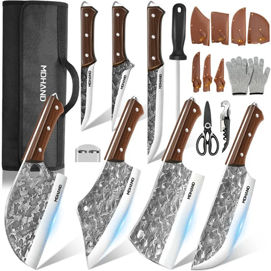 14PCS Japanese Chef Knife Set High Carbon Steel
