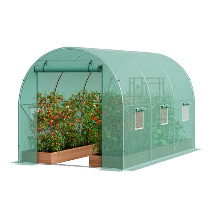 Walk-in Tunnel Greenhouse Hoop House Greenhouse Tunnel