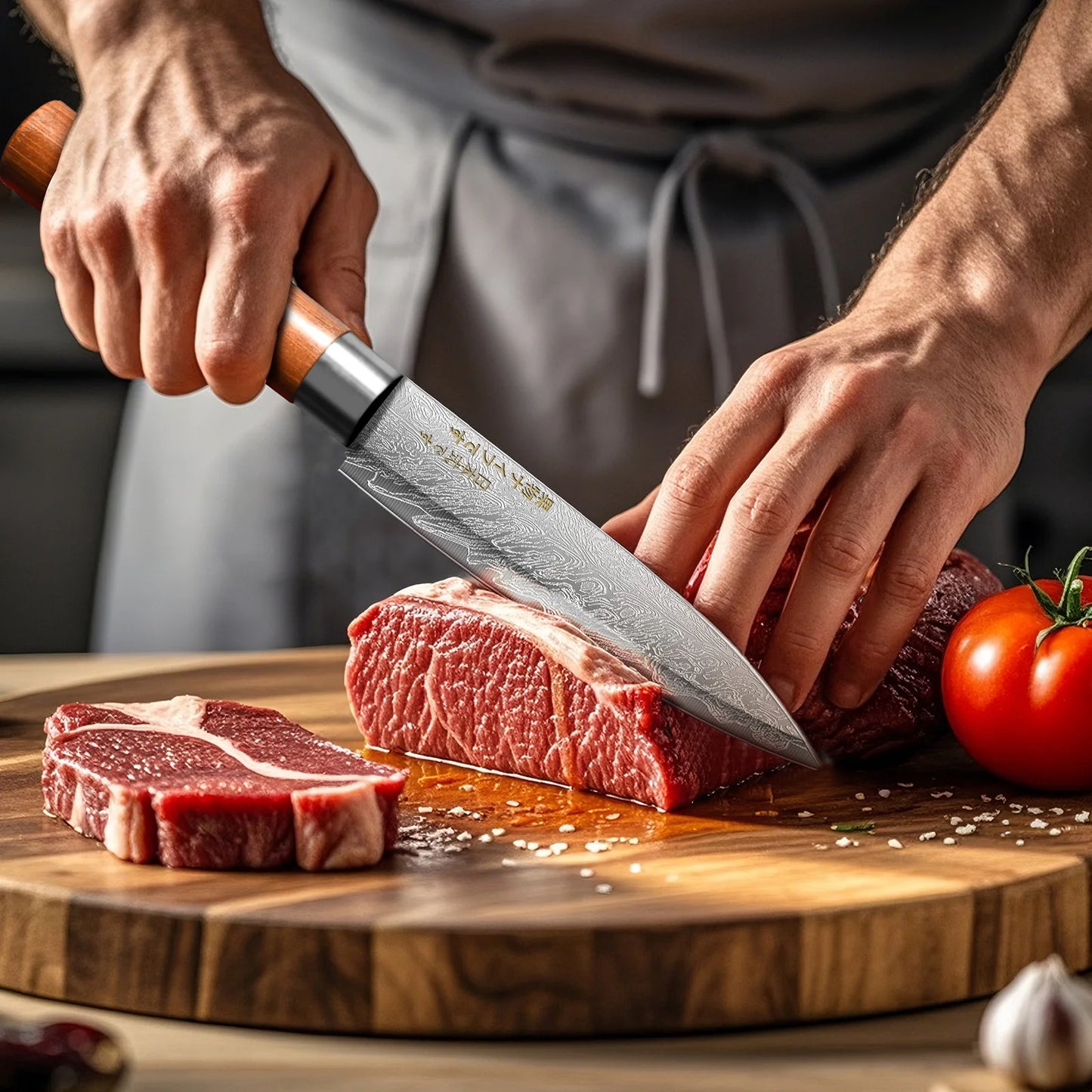 4-Piece Ultra-Sharp Japanese Chef Knife Set-Professional Kitchen Knives