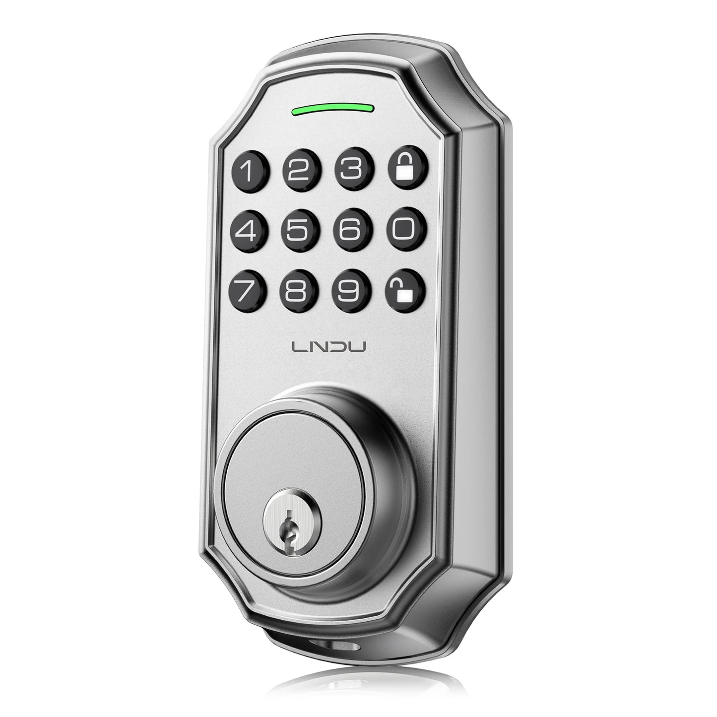 Smart Lock  Electronic Keypad Deadbolt Anti-Peeping Password One Touch Auto-Locking Security Door Lock