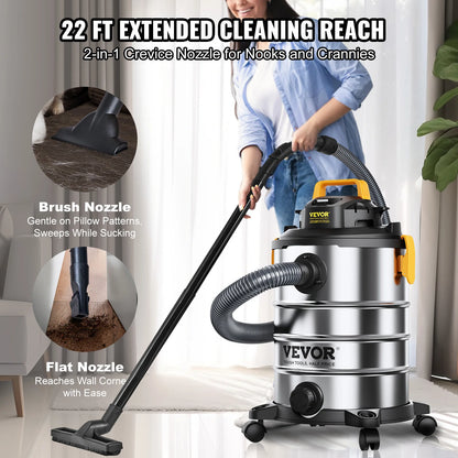 Stainless Steel Wet Dry Shop Vacuum Wet  Dry Vac