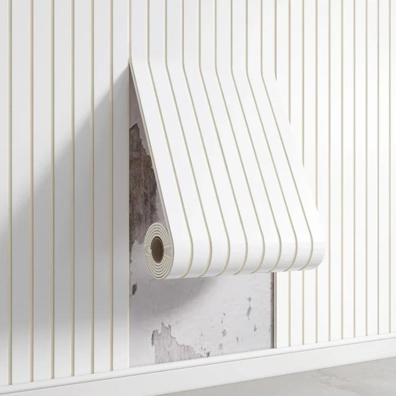 1 Roll of Self-Adhesive Grille 3D Stereo Concave and Convex Wall Panels