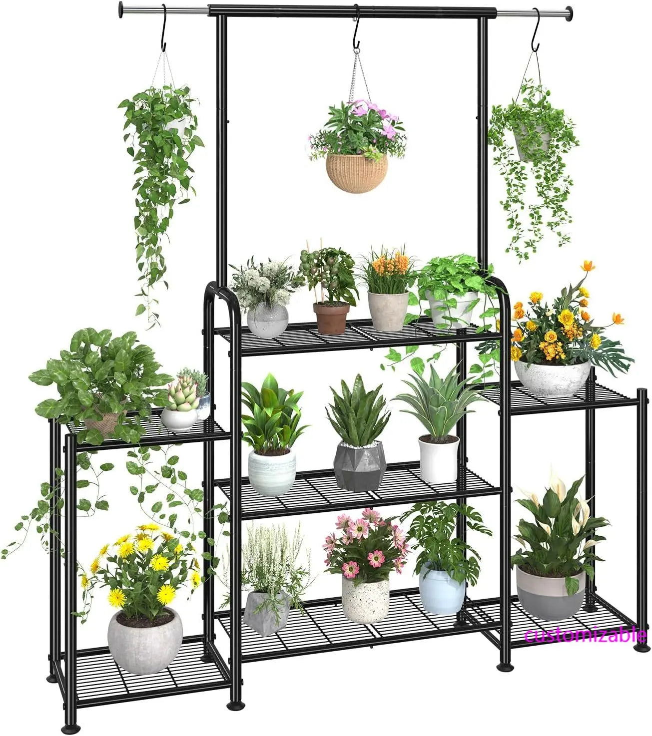 Metal plant stand