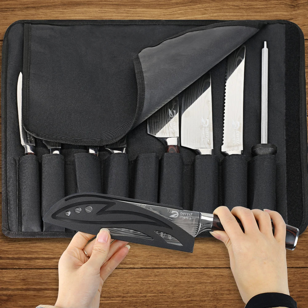 Kitchen Knife Set Stainless Steel Chef Knife Ultra Sharp