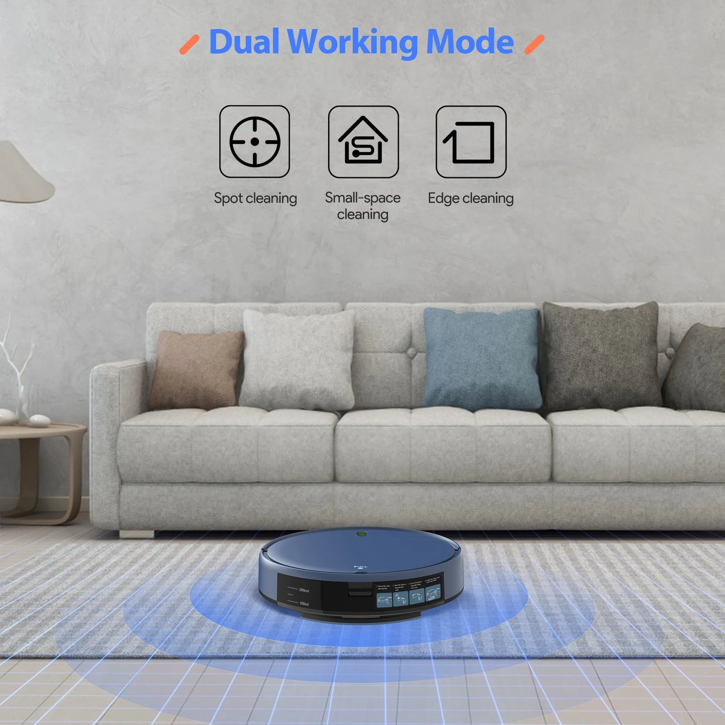Robot Vacuum and Mop Combo 2 in 1