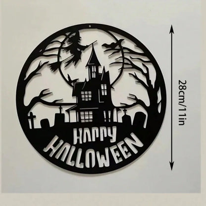 1PC Halloween Metal Wall Ornament