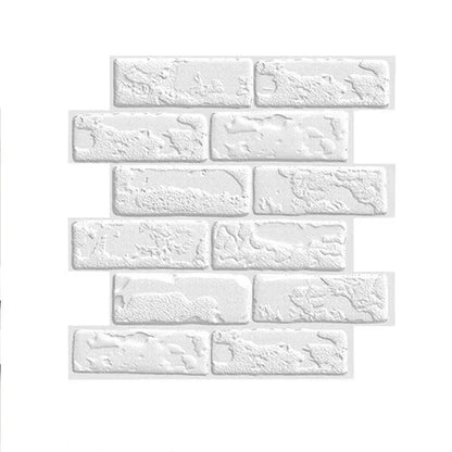 3D Imitation Brick Wall Stickers 30cmX30cm Self-adhesive Waterproof Wallpaper