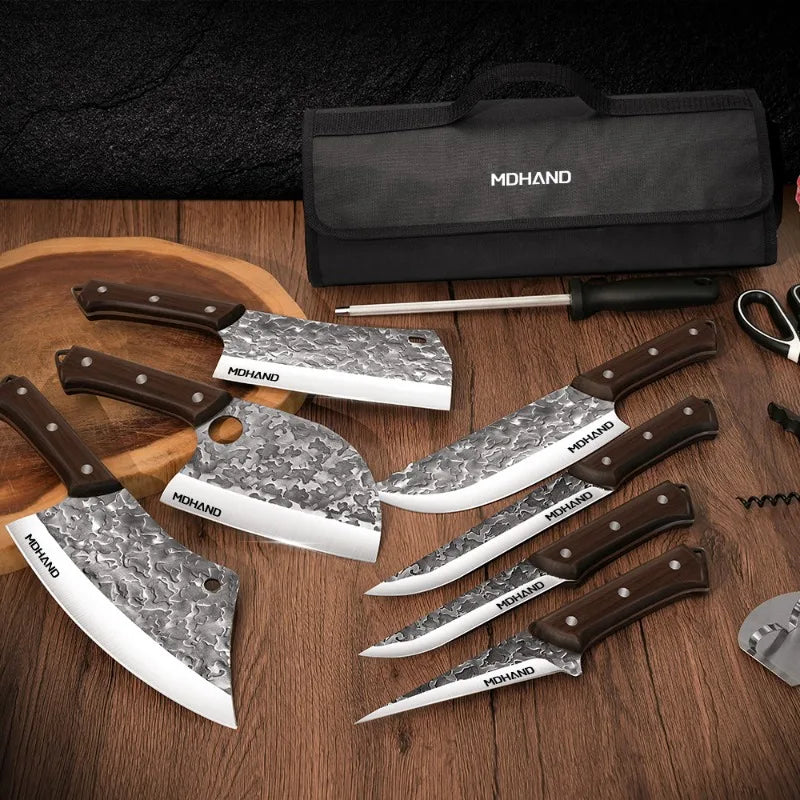 14PCS Japanese Chef Knife Set High Carbon Steel