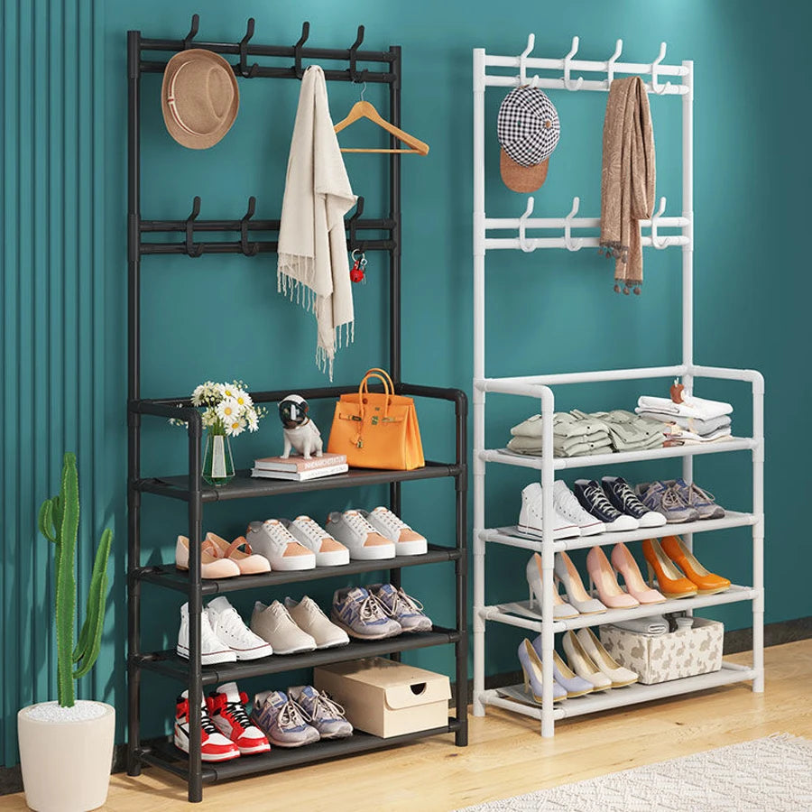Shoe storage racks, brand new portable reinforced 5-tier hat racks with shelves