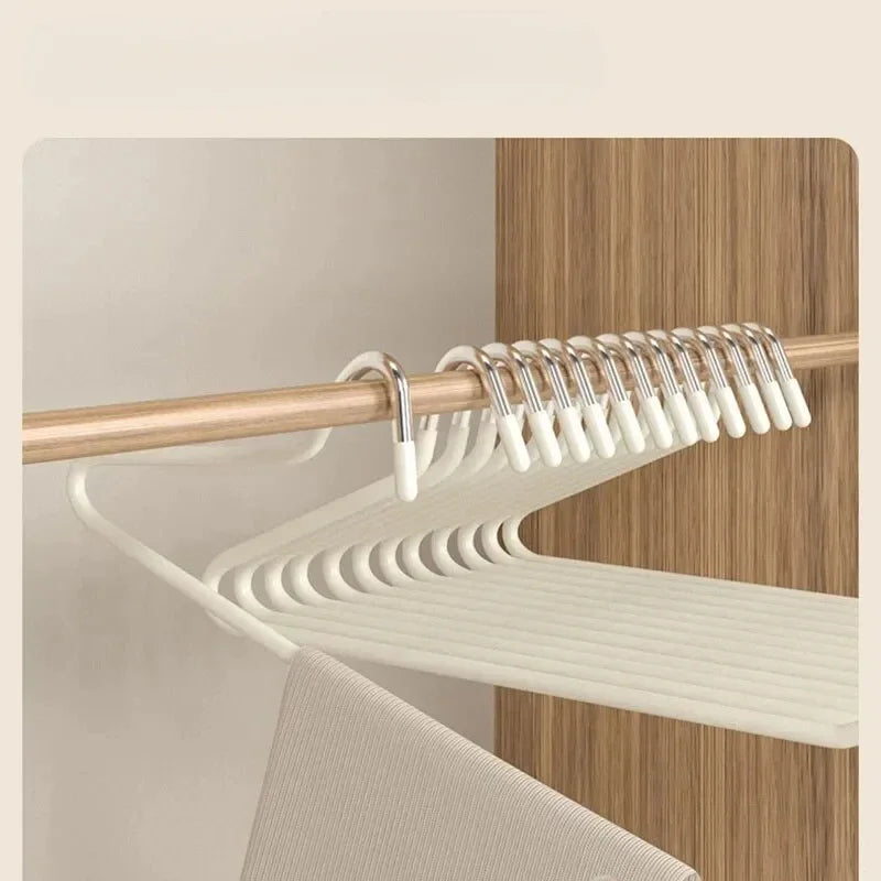 5PCS Goose Type Plastic pants hanger, Multi Layer Storage hanger