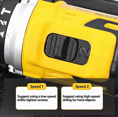 Lithium battery-powered screwdriver, electric screwdriver, electric hand drill, electric impact drill, combo set, home DIY kit
