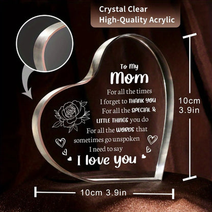 Heart Shaped Mother's Day Gift Decoration
