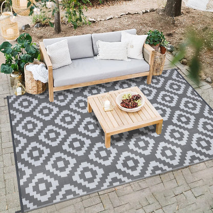 Outdoor Rug Plastic Straw Modern Waterproof Rug