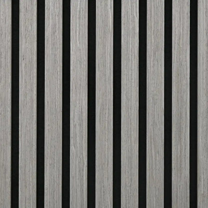 4 Pack 3D Faux Wood Wall Panels, 24"x24" Sound Absorbing Acoustic