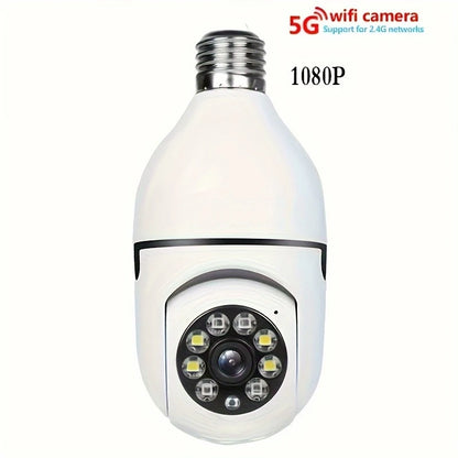 Light Bulb Security Cameras Outdoor Wireless WiFi Camera 5GHz