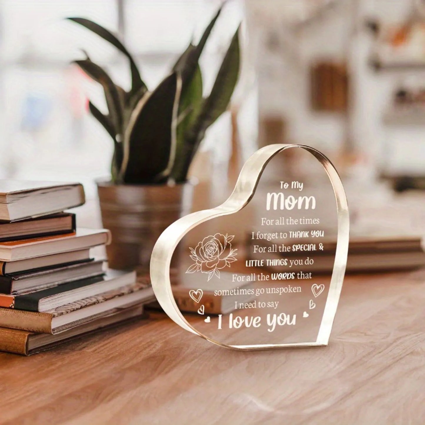 Heart Shaped Mother's Day Gift Decoration