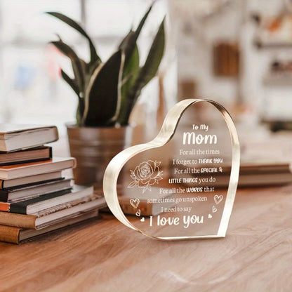 Heart Shaped Mother's Day Gift Decoration